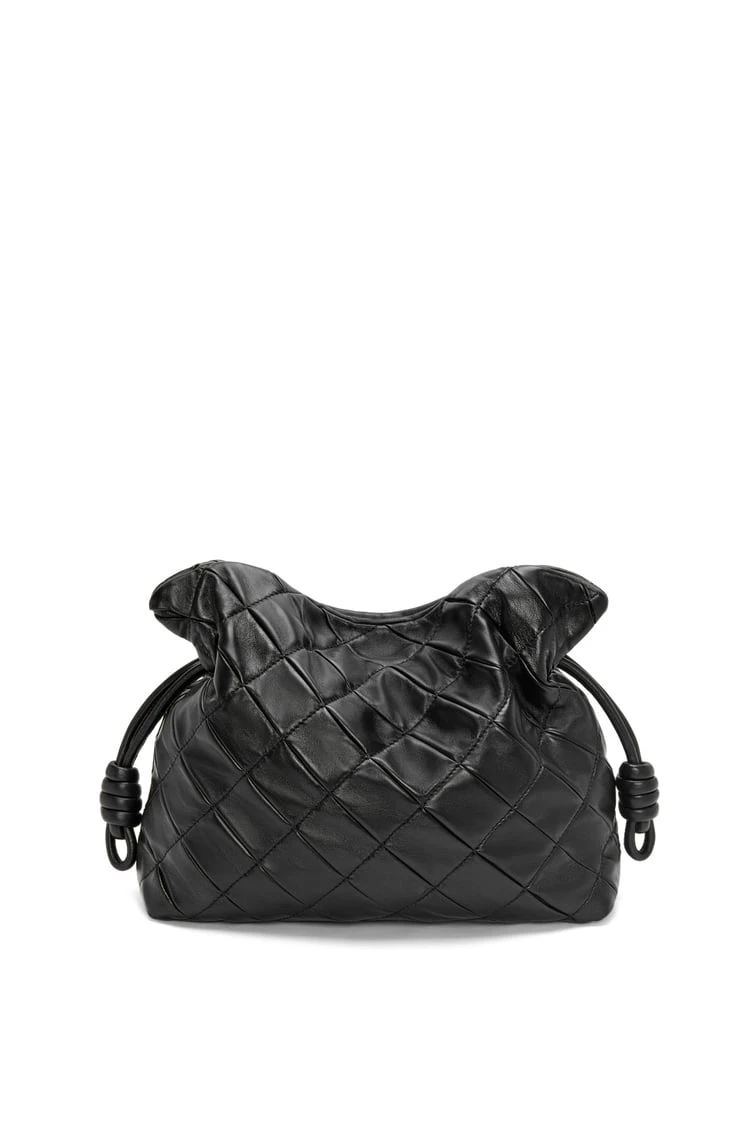 LOEWE-Flamenco-clutch-in-pleated-nappa-lambskin Flamenco clutch in pleated nappa lambskin - Image 1