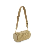 Large Bracelet pouch in pleated nappa