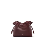 Large Flamenco clutch in nappa calfskin