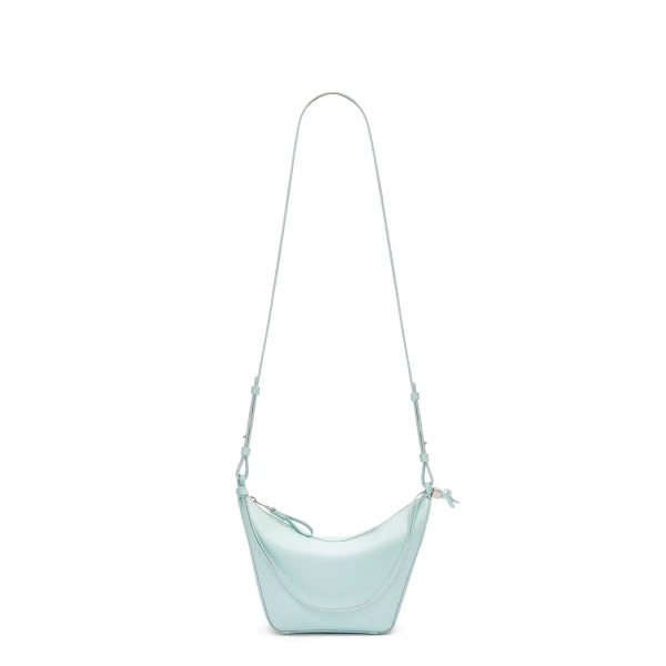 LOEWE Mini Hammock Hobo bag in classic calfskin, view 3