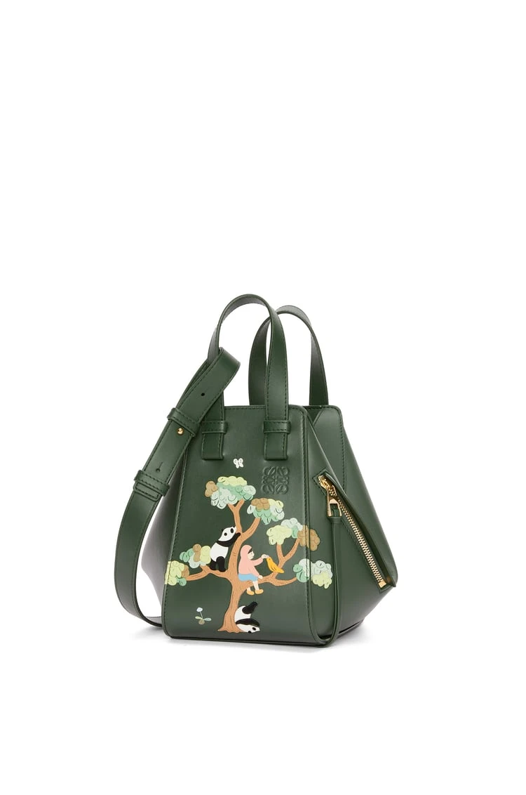 LOEWE-Panda-compact-Hammock-bag-in-satin-calfskin Panda compact Hammock bag in satin calfskin - Image 1