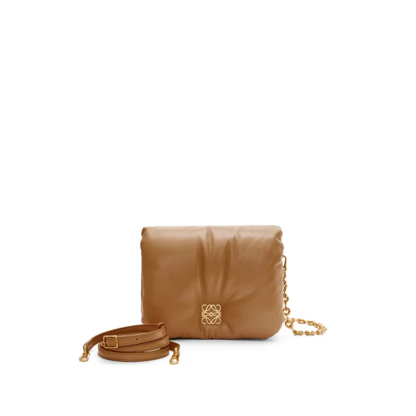 Puffer Goya bag in shiny nappa lambskin