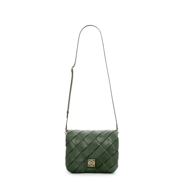 Puffer Goya in pleated shiny nappa lambskin - Image 3