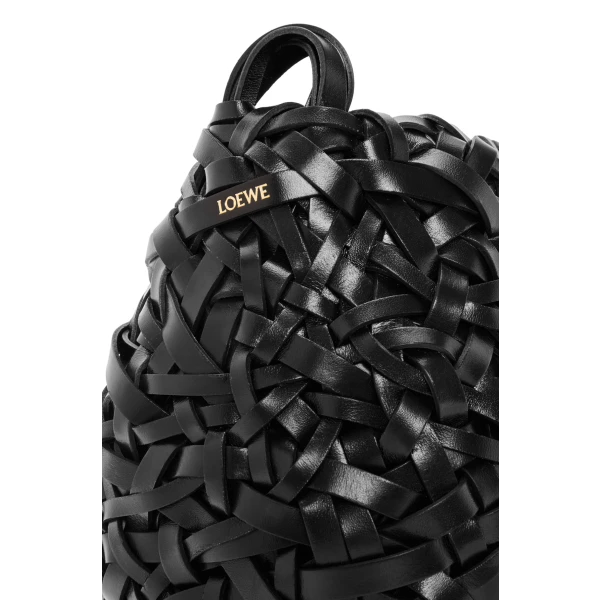 Small Nest basket bag in calfskin - Image 3