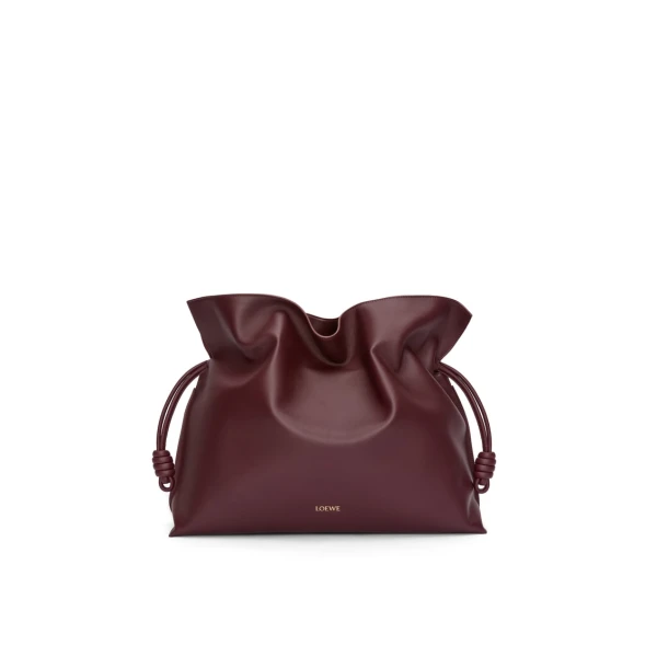 XL Flamenco clutch in nappa calfskin