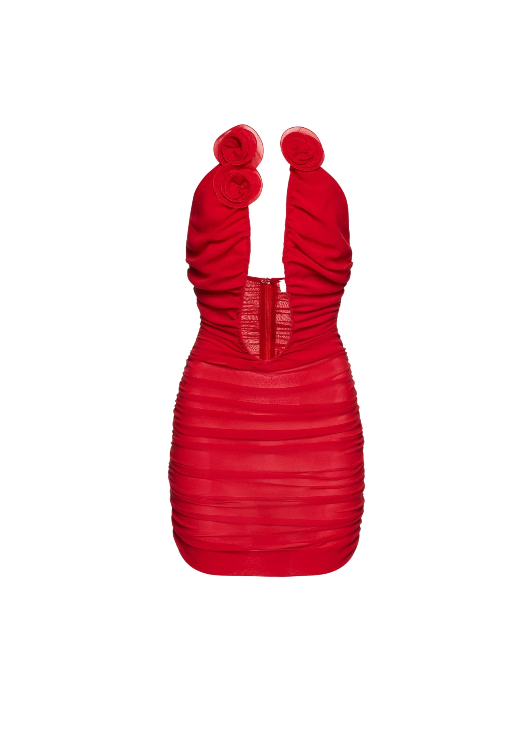 Magda Butrym Strapless plunge mini dress in red scaled62139 nobg Magda Butrym Strapless plunge mini dress in red scaled62139 nobg