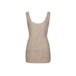 Magda Butrym Tweed scoop neck mini dress in beige scaled30202 nobg Magda Butrym Tweed scoop neck mini dress in beige scaled30202 nobg