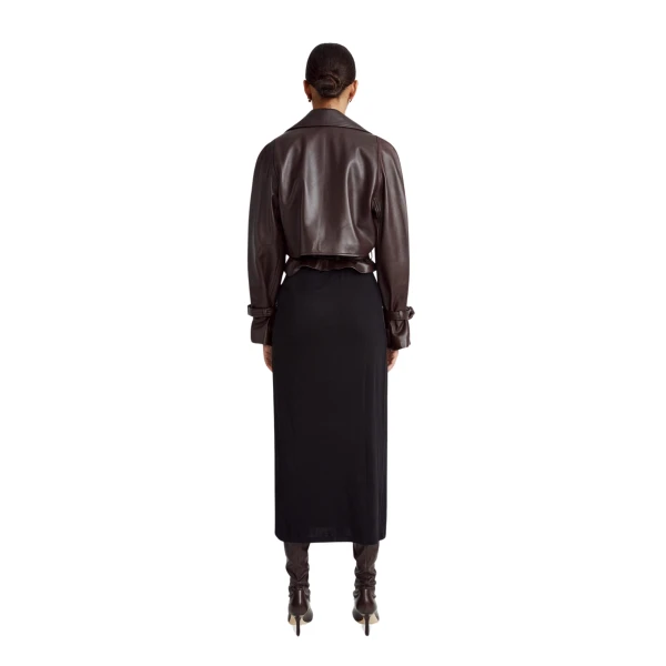 Nour Hammour Cropped Leather Jacket 4 scaled33407 nobg