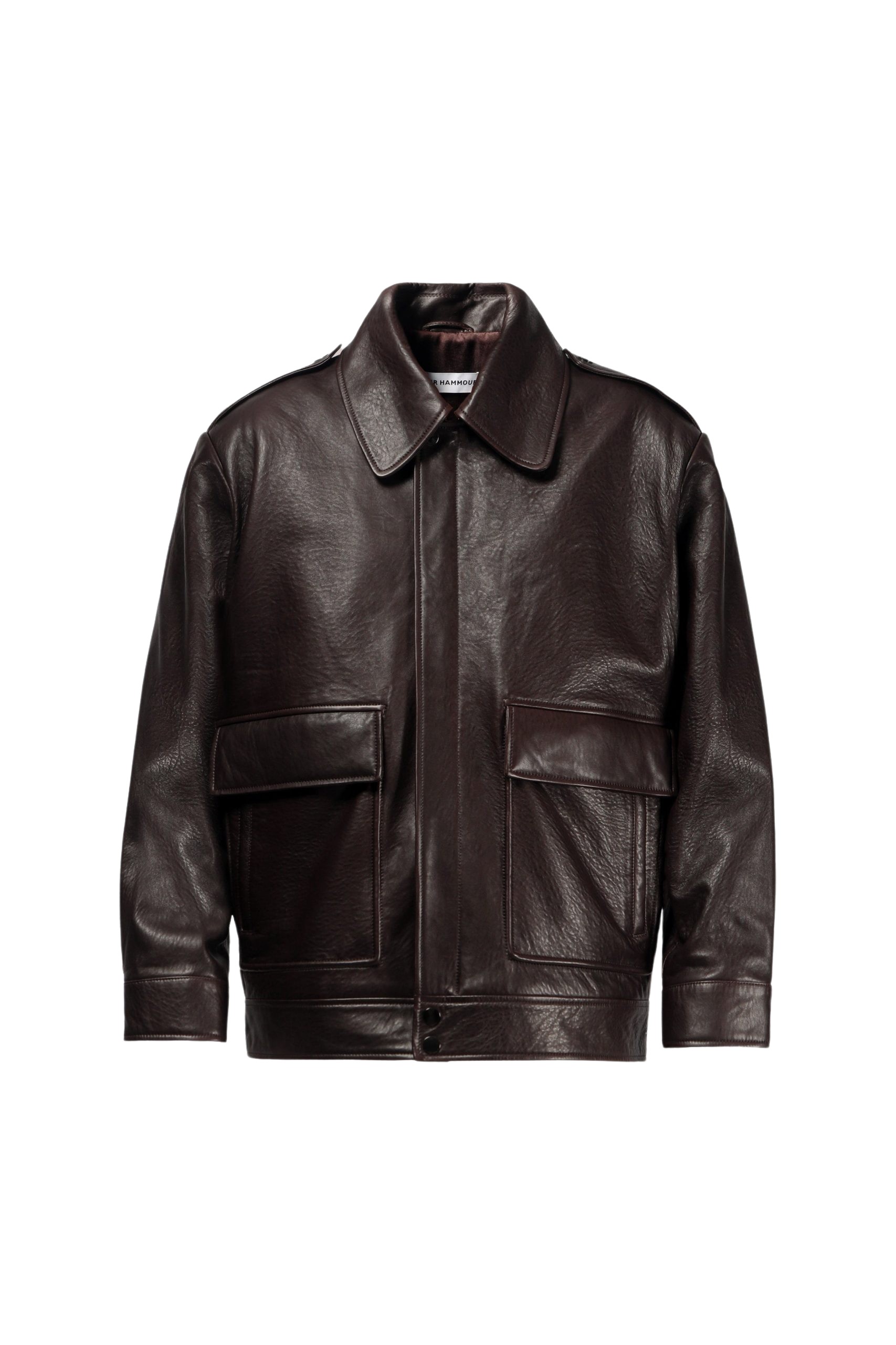 Nour Hammour Utilitarian Bubble Leather Jacket 5 scaled29974 nobg
