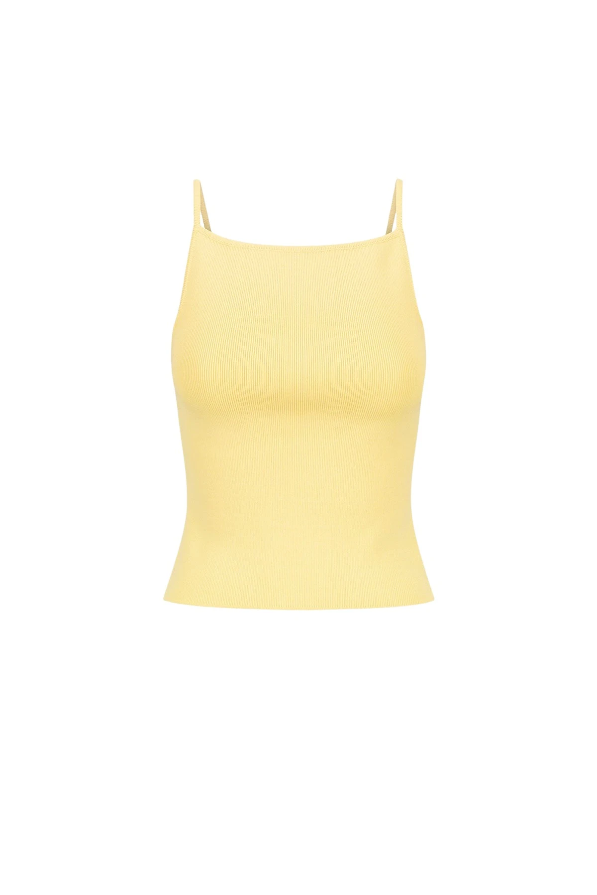 Shona Joy Basic High Neck Top Lemon65071 nobg Shona Joy Basic High Neck Top Lemon65071 nobg