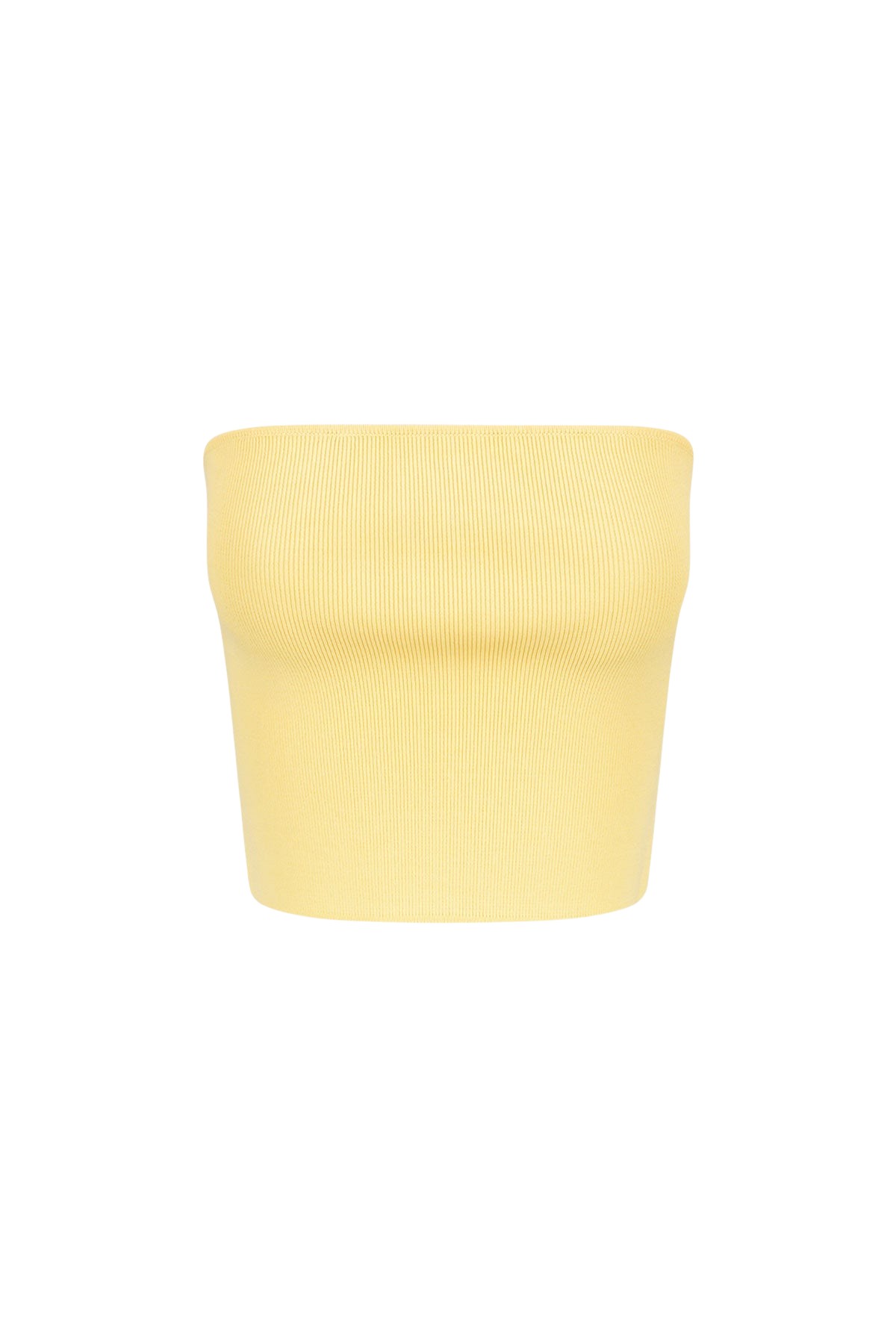 Shona Joy Basic Tube Top – Lemon
