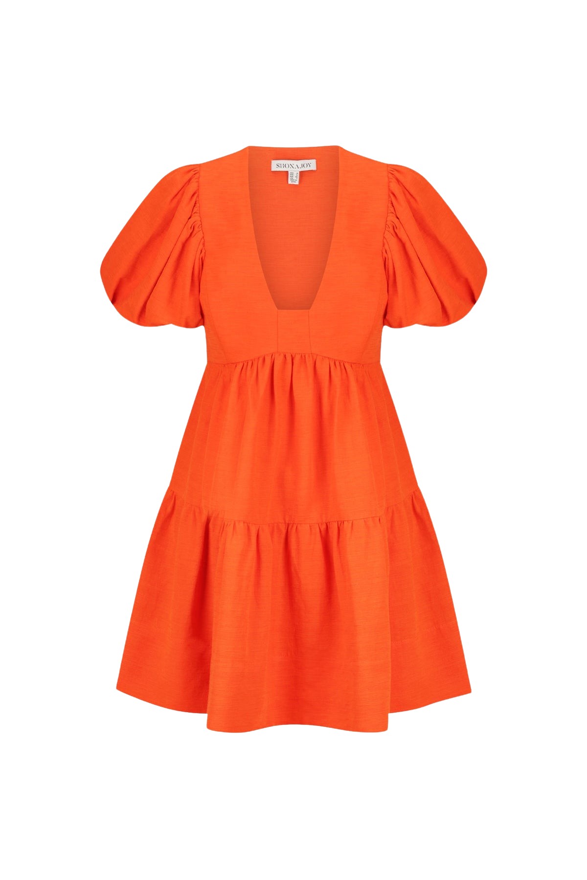 Shona Joy Cecilia Short Sleeve Mini Dress – Hibiscus