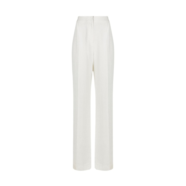 Shona Joy La Lune Otto Mid Rise Straight Pant Ivory53064 nobg