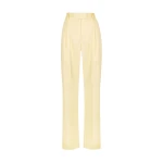 Shona Joy Sara Low Rise Slouch Pant Lemon33018 nobg