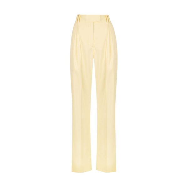 Shona Joy Sara Low Rise Slouch Pant Lemon33018 nobg