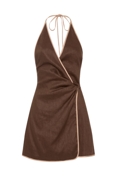 Sir The Label Affogato Twist Mini Dress82731 nobg