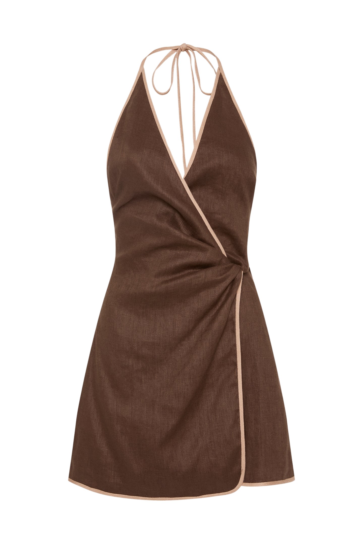 Sir The Label Affogato Twist Mini Dress