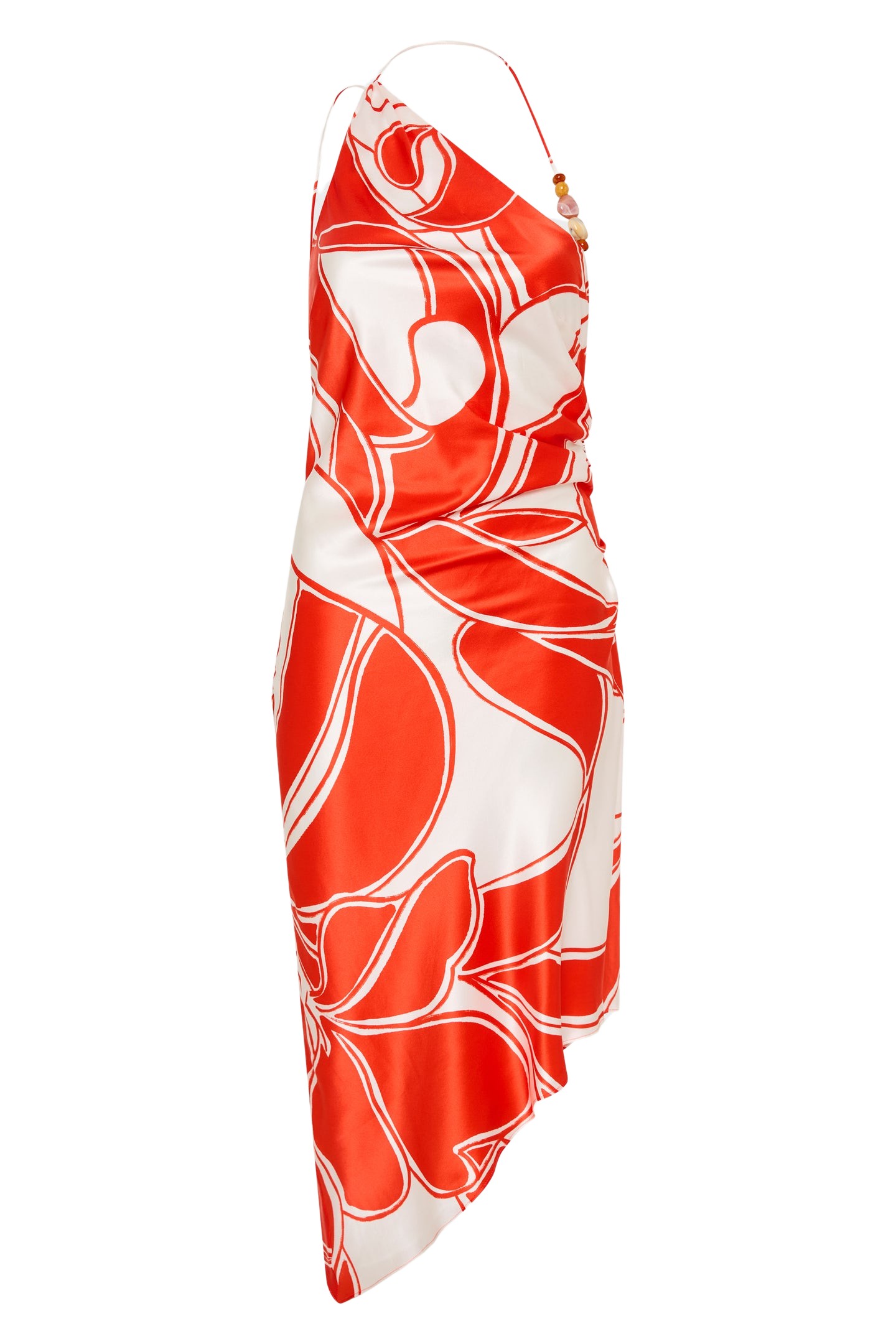 Sir The Label Ramona Asymmetric Bias Dress