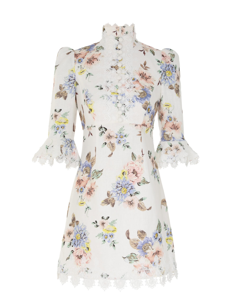 Zimmermann Applique Mini Dress