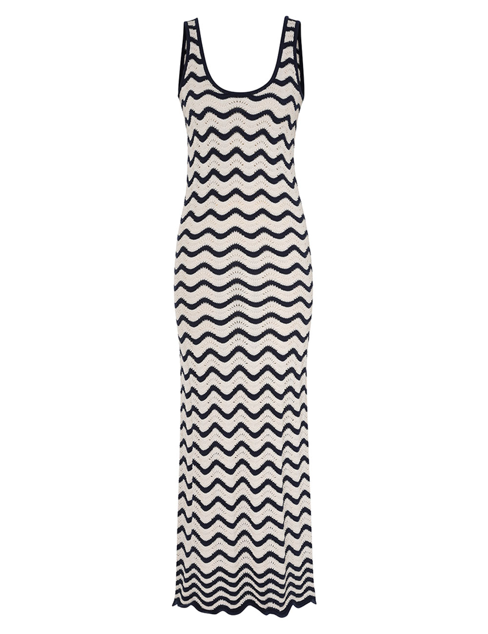 Zimmermann Junie Textured Knit Tank Dress