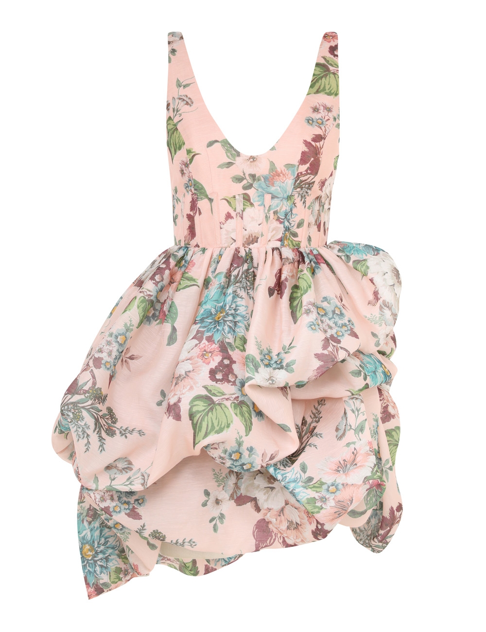 Zimmermann Matchmaker Drape Mini Dress