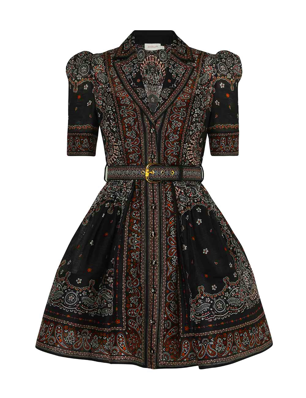 Zimmermann Matchmaker Mini Shirt Dress