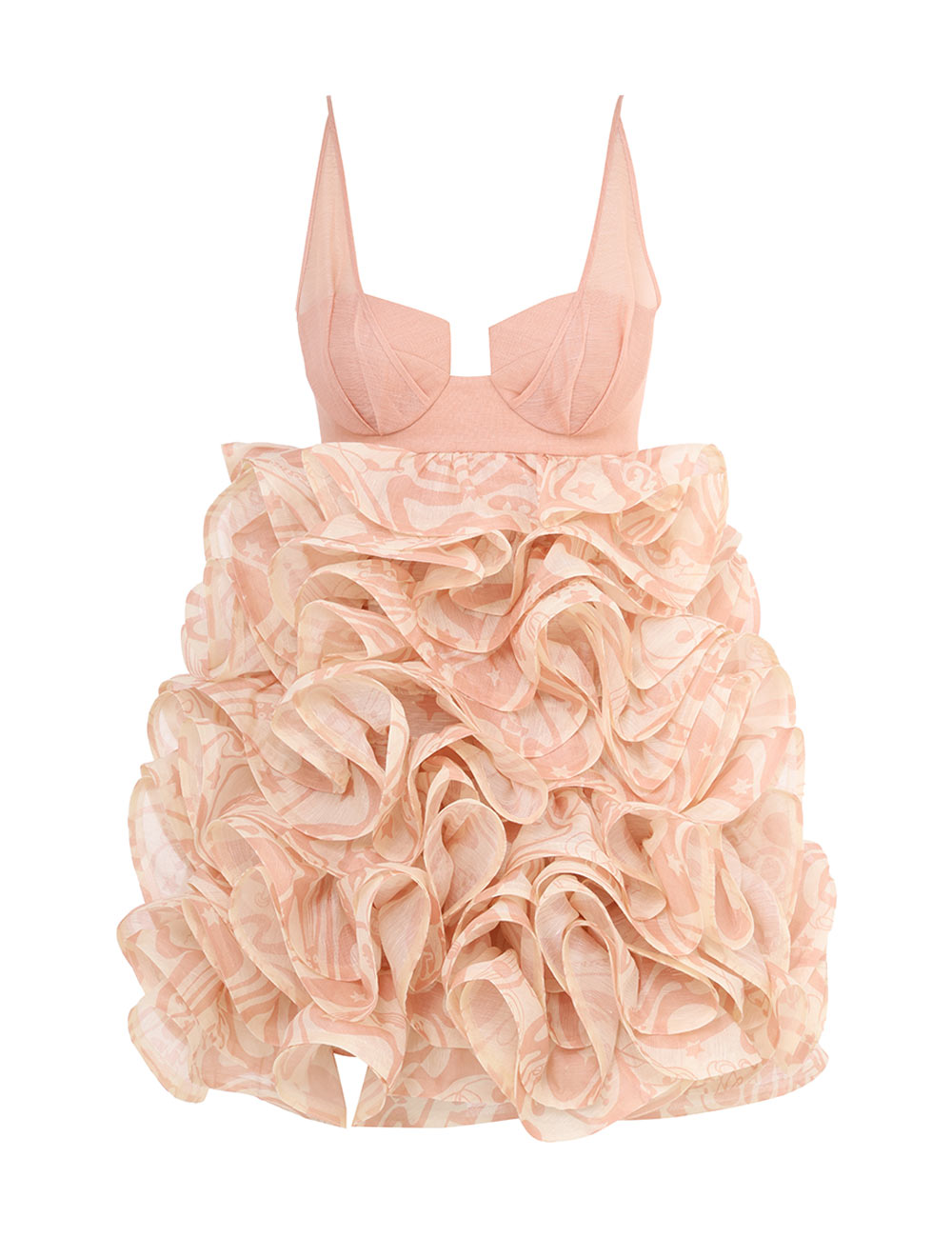 Zimmermann Matchmaker Ruffle Mini Dress