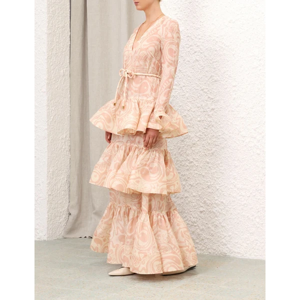Matchmaker V Neck Gown - Image 7