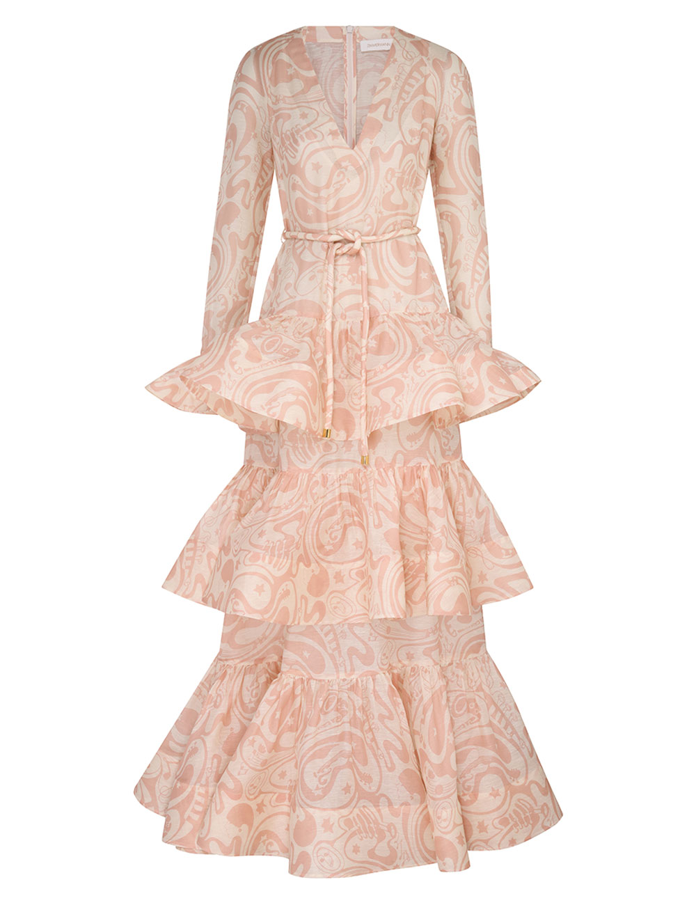 Zimmermann Matchmaker V Neck Gown