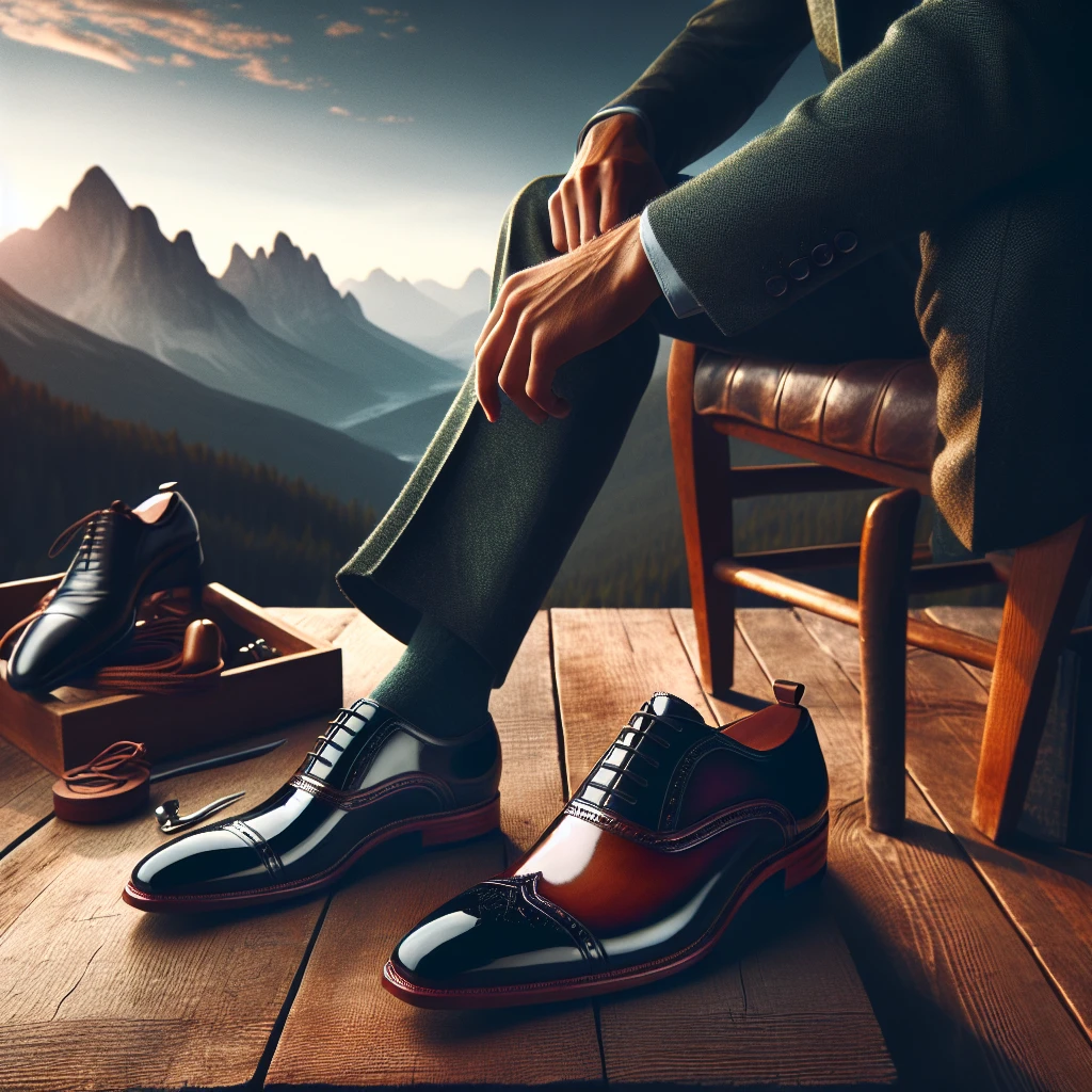 when to wear patent leather shoes men