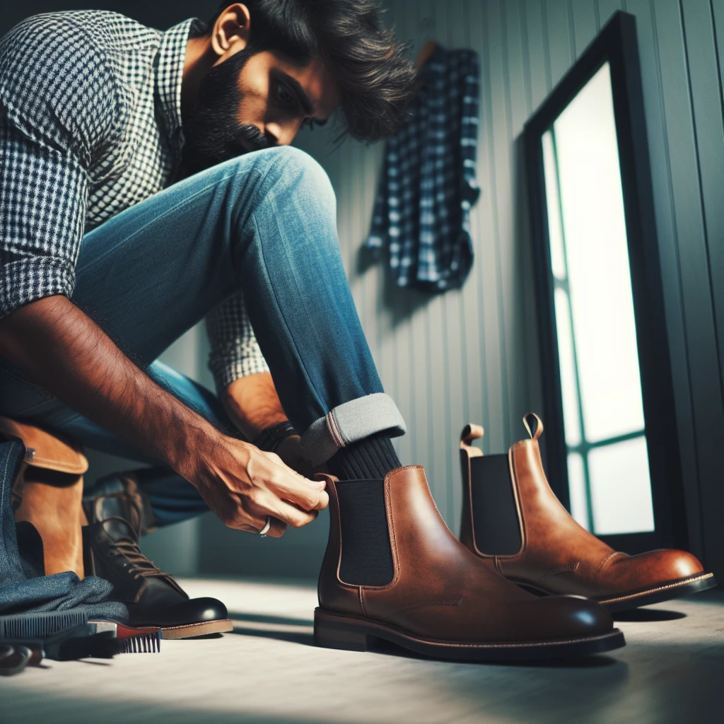 how to wear chelsea boots men for work
