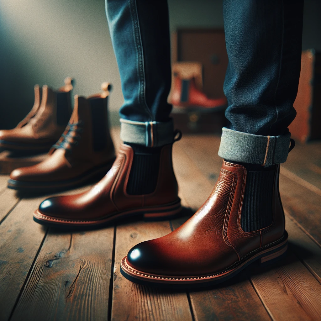 men leather chelsea boots how to wear