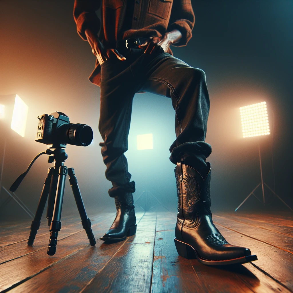 how to style black cowboy boots men