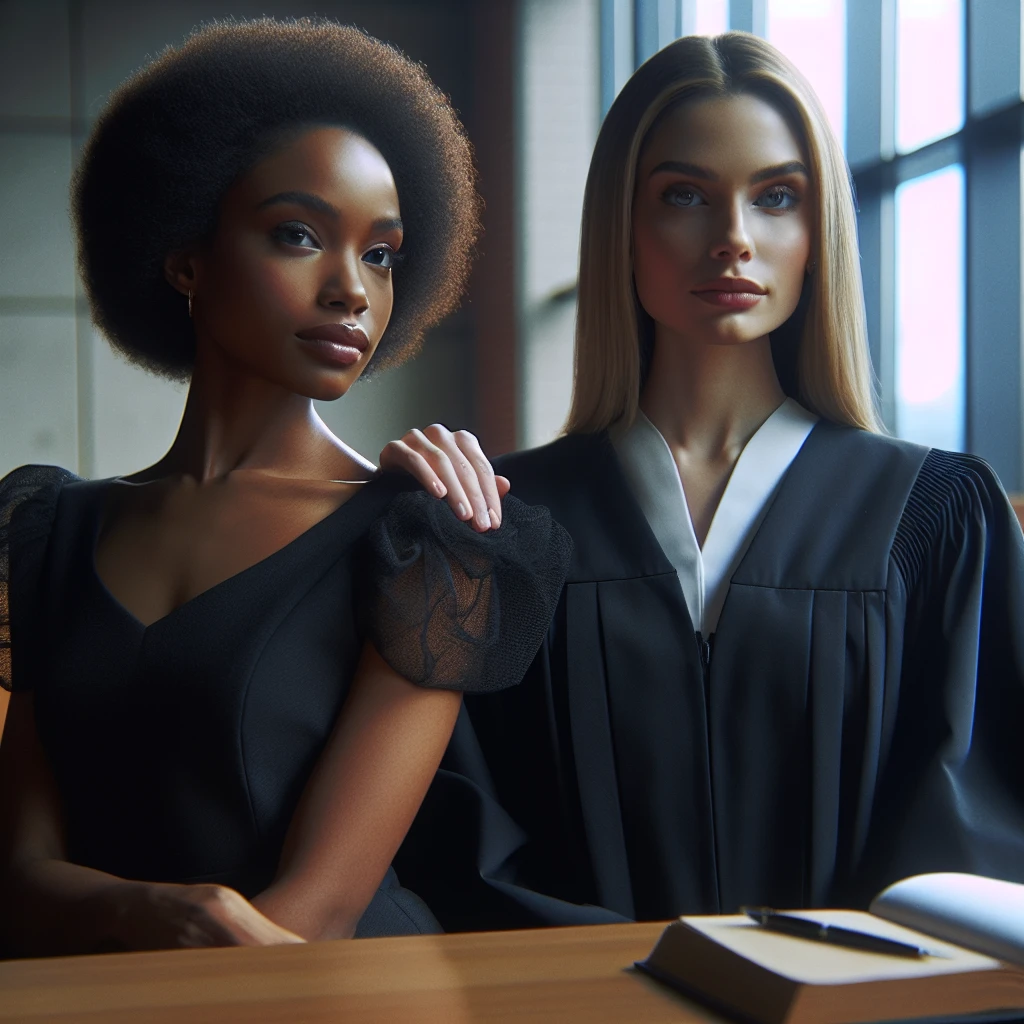 how to dress in court women
