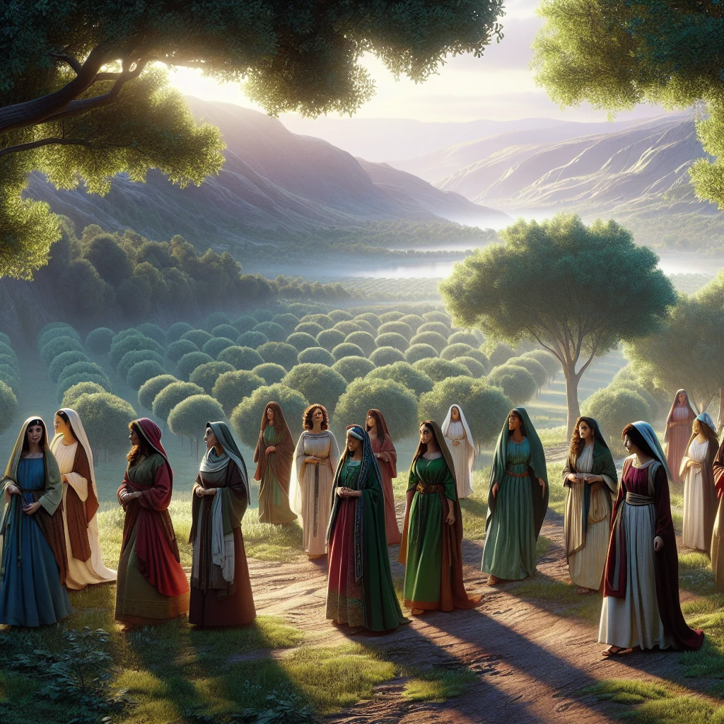 how did women dress in the bible
