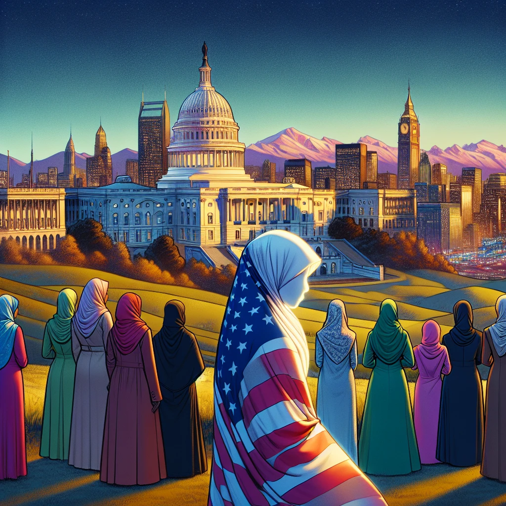 how do muslim women dress in america