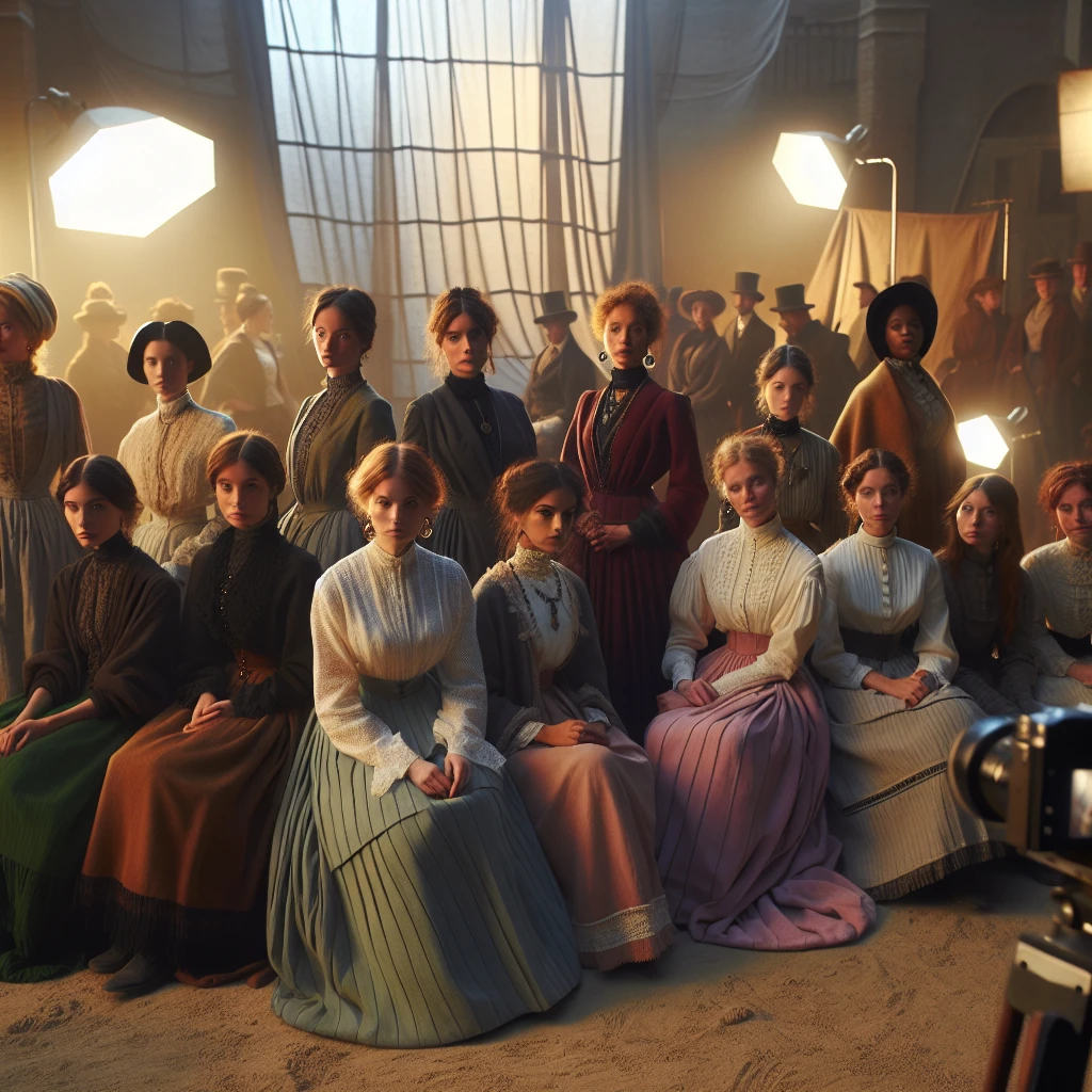how did women dress in the 1900s