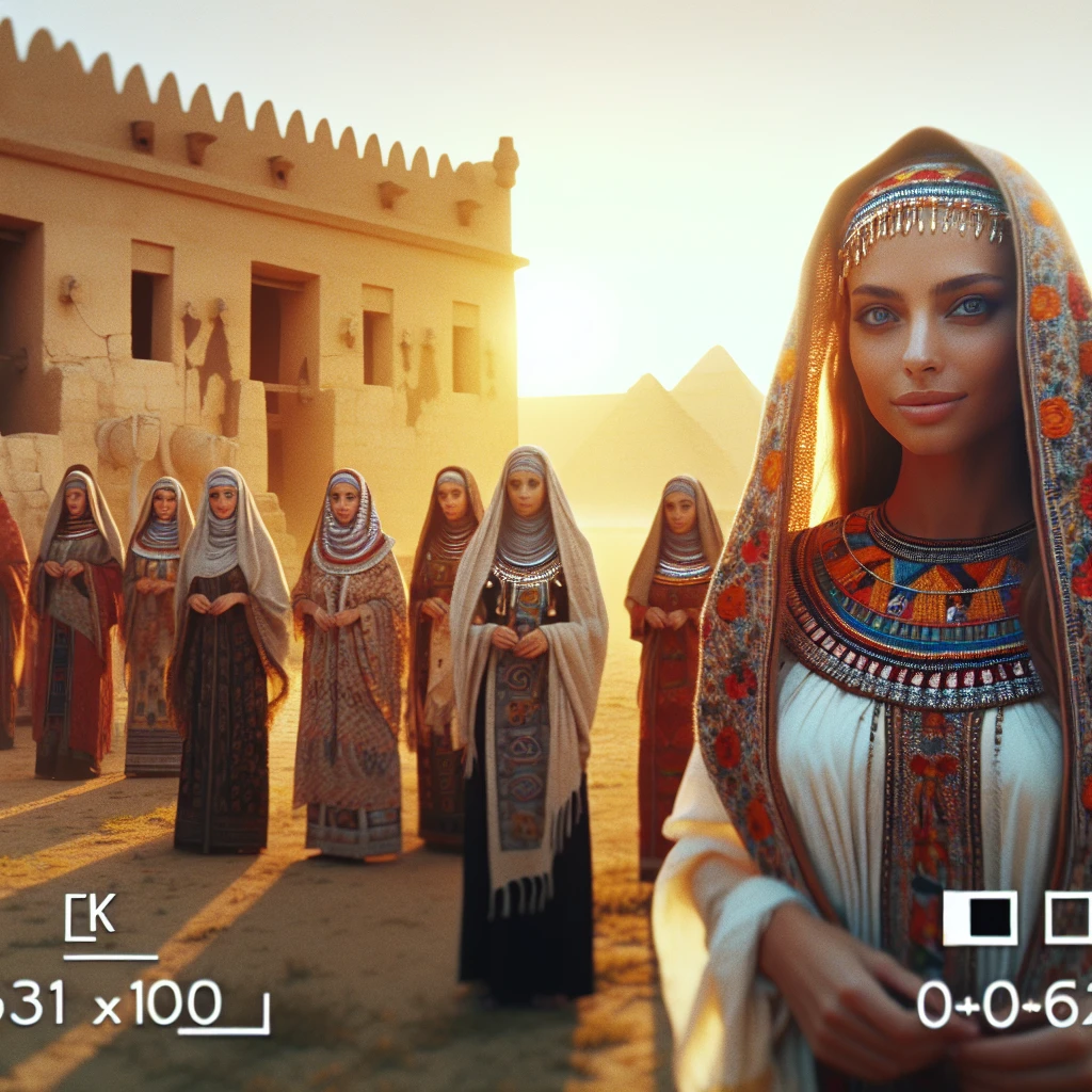 how do women dress in egypt
