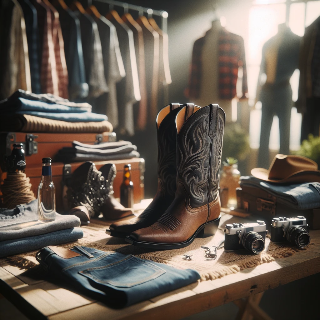 what to wear with cowboy boots men