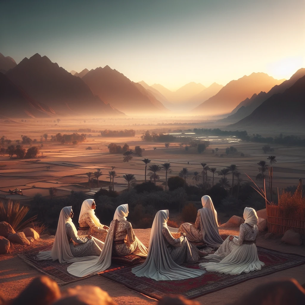 how do egyptian women dress