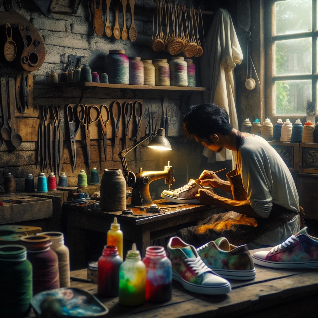 How To Tie-Dye Sneakers With The Shoe Surgeon