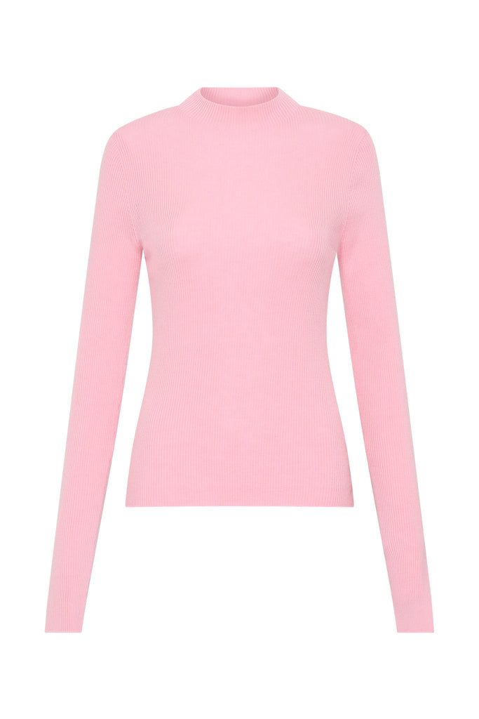 Aje Carolina Rib Knit Top