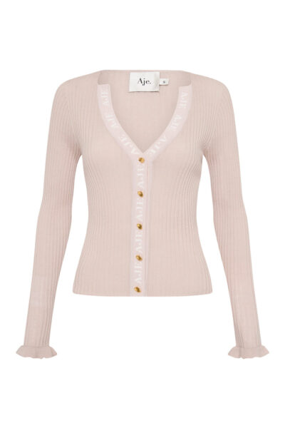 Aje Beige Knitwear
