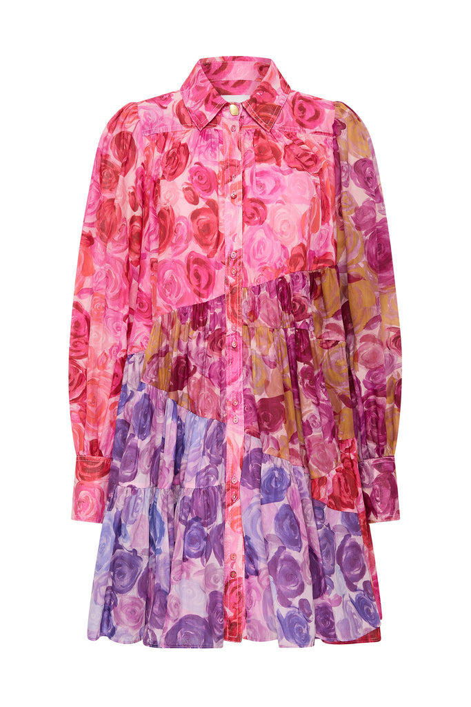 Aje Vision Smock Mini Dress