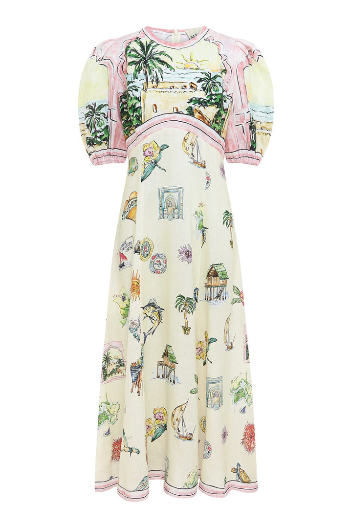 Alemais Sunset Midi Dress