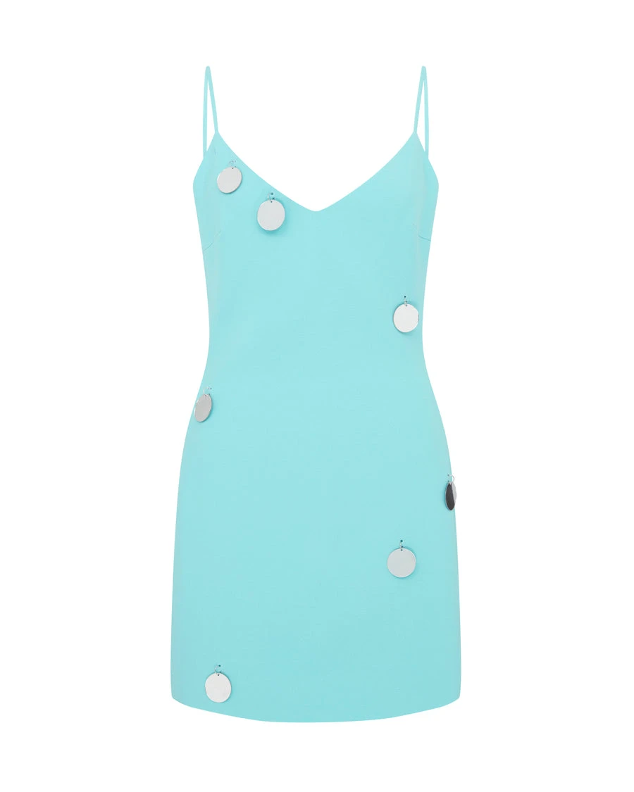 David Koma Plexi Mirrors Camisole Mini Dress David Koma Plexi Mirrors Camisole Mini Dress