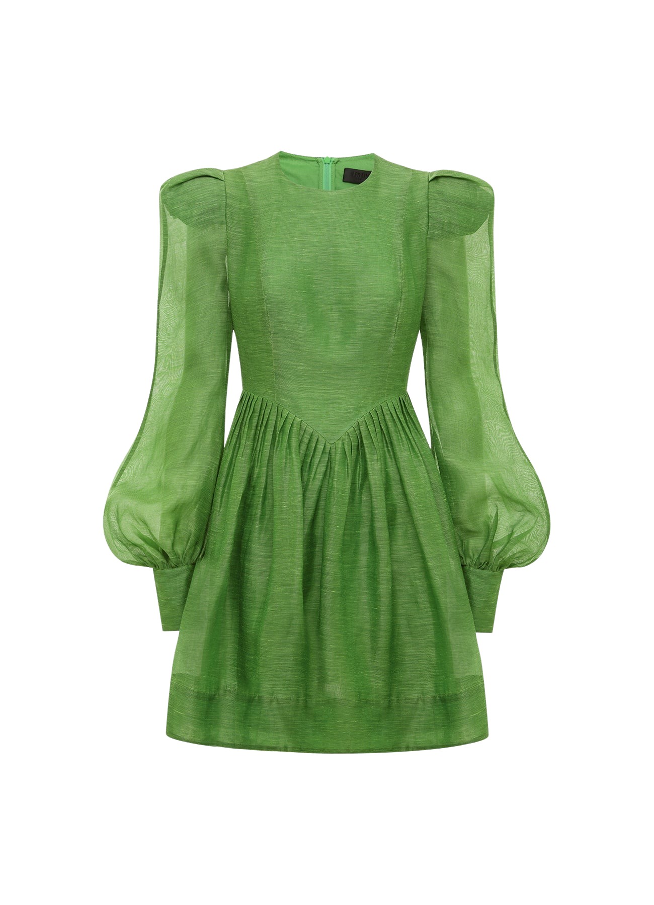 Leo Lin Elena Structured Shoulder Mini Dress – Tropical