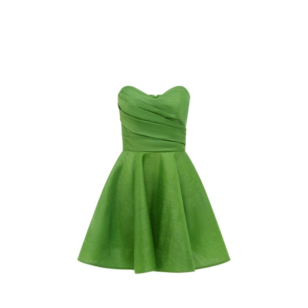Leo Lin Kate Bustier Mini Dress Tropical35214 nobg