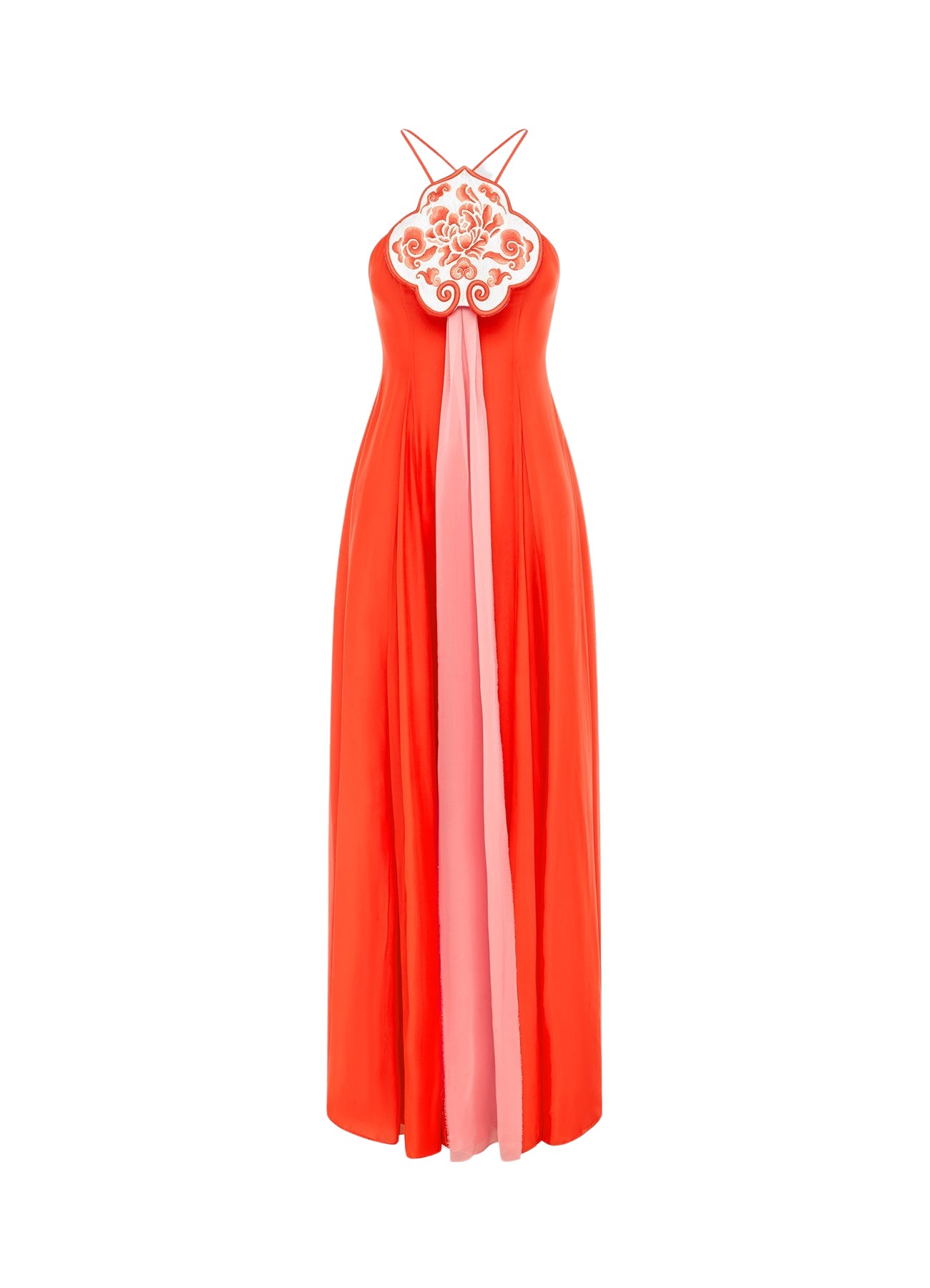 Leo Lin Rui Maxi Dress – Fortune Red