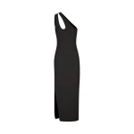 Shona Joy Basic One Shoulder Open Back Midi Dress Black26826 nobg Shona Joy Basic One Shoulder Open Back Midi Dress Black26826 nobg